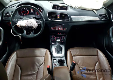 2017 Audi Q3 Premium Plus z USA, uszkodzony, nr VIN WA1HCCFS2HR014066